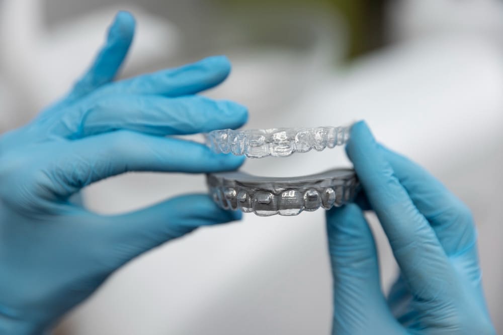 A dentist with Invisalign explained with an overview of how it works at Limestone Hills Orthodontics in Austin, TX.
